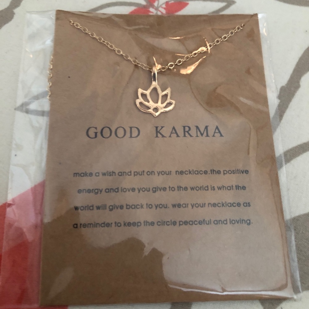 SOLD SOLD SOLD Good Karma Necklace NEW